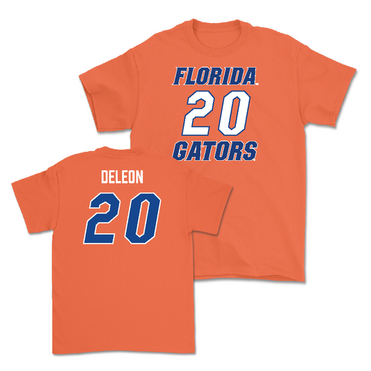 Florida Women's Soccer Sideline Orange Tee   - Anna Deleon