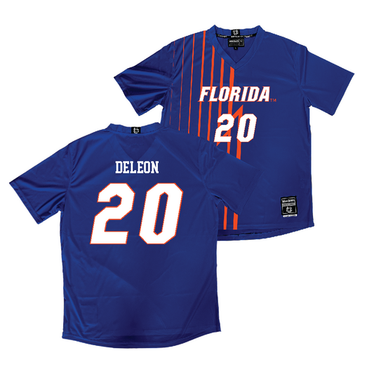 Florida Women's Soccer Royal Jersey   - Anna Deleon