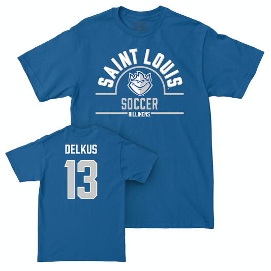 Saint Louis Men's Soccer Royal Arch Tee  - Jackson Delkus