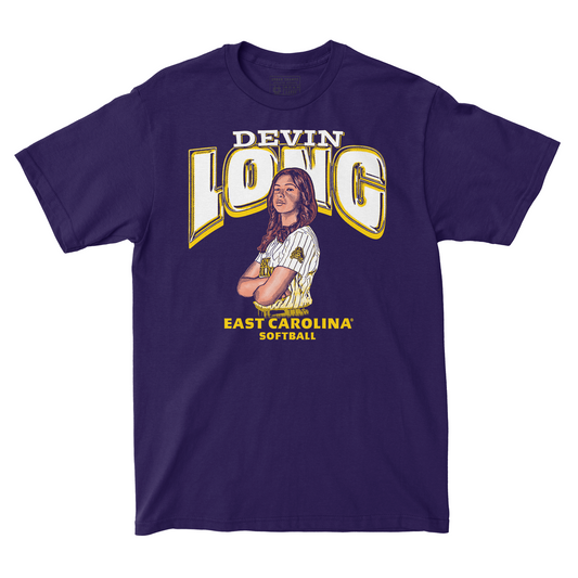 EXCLUSIVE RELEASE: Devin Long Cartoon Purple Tee