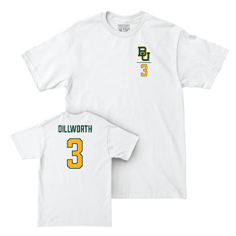 Baylor Football White Logo Comfort Colors Tee  - Raneiria Dillworth