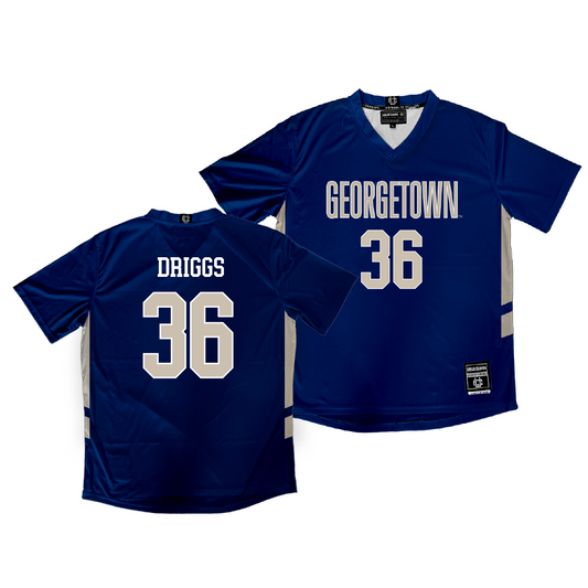 Georgetown Women's Lacrosse Navy Jersey - Grace Driggs