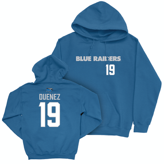 MTSU Women's Soccer Royal Sideline Hoodie  - Aireona Duenez