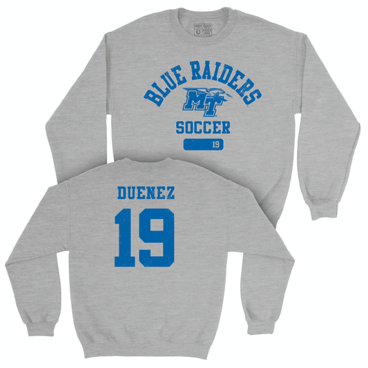 MTSU Women's Soccer Sport Grey Varsity Crew  - Aireona Duenez