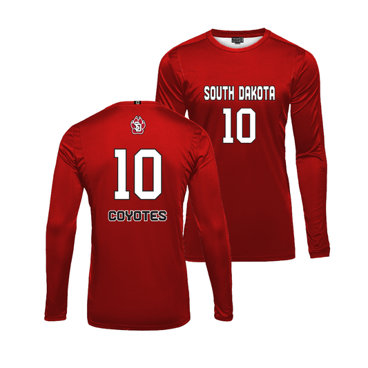 South Dakota Women's Volleyball Red Jersey - Amelia Dugger