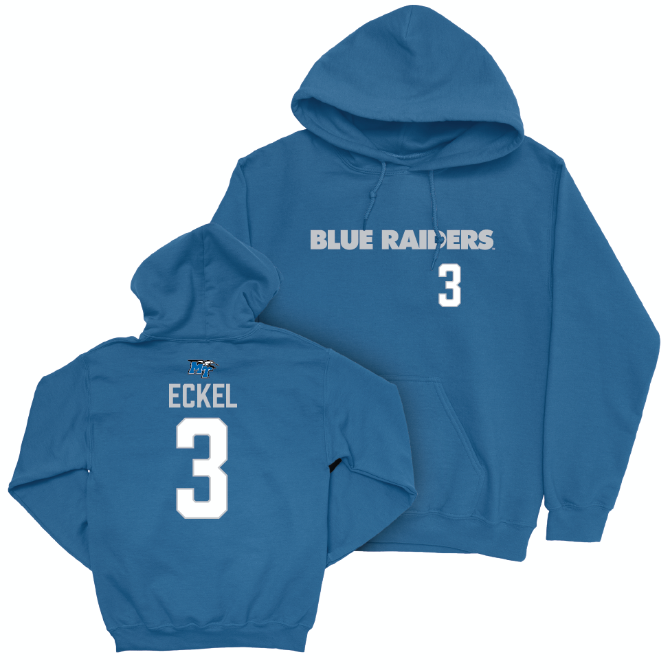 MTSU Women's Volleyball Royal Sideline Hoodie  - Allyson Eckel