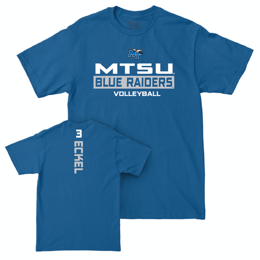 MTSU Women's Volleyball Royal Rush Tee  - Allyson Eckel