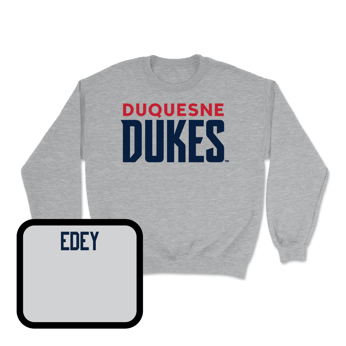 Duquesne Track & Field Sport Grey Lock Crew - Spencer Edey