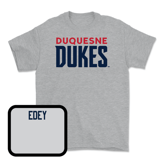 Duquesne Track & Field Sport Grey Lock Tee - Spencer Edey