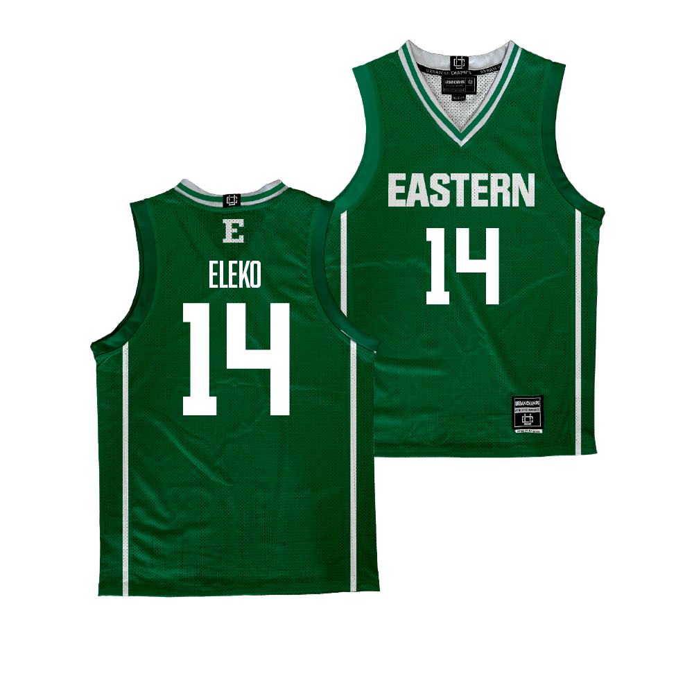 Eastern Michigan Women's Basketball Green Jersey - Alphonsia Sisi Eleko | #14