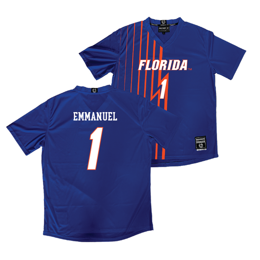 Florida Women's Soccer Royal Jersey - Jayden Emmanuel