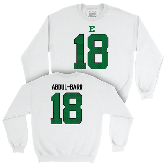 Eastern Michigan Football White Blitz Crew - Ali Abdul-Barr Small