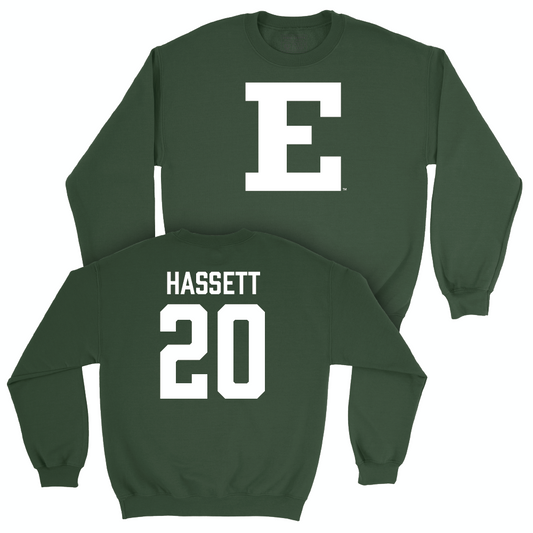 Eastern Michigan Women's Basketball Green Legacy Crew - Ashley Hassett Small