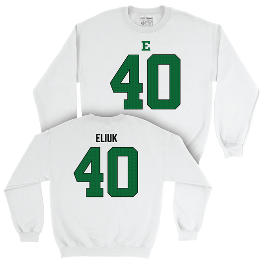 Eastern Michigan Football White Blitz Crew - Bryce Eliuk Small