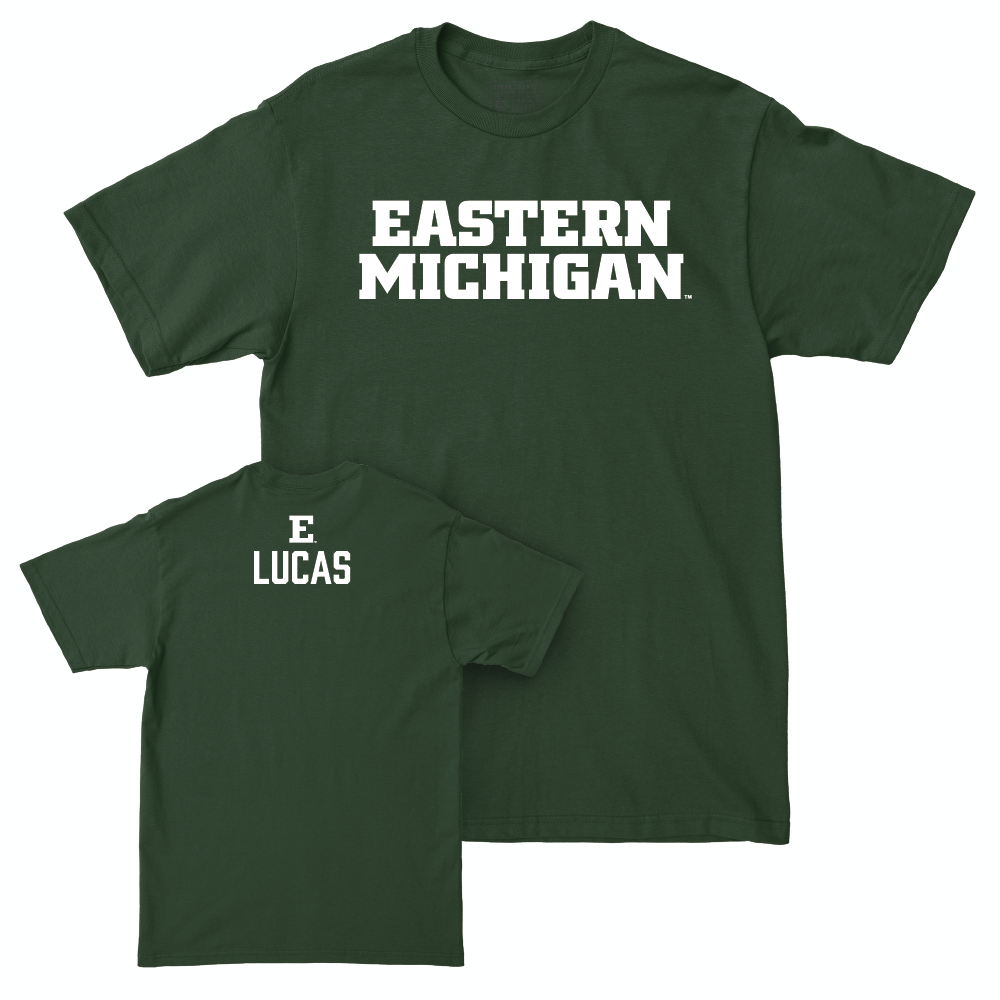 Eastern Michigan Women's Gymnastics Green Sideline Tee - Brianna Lucas Small