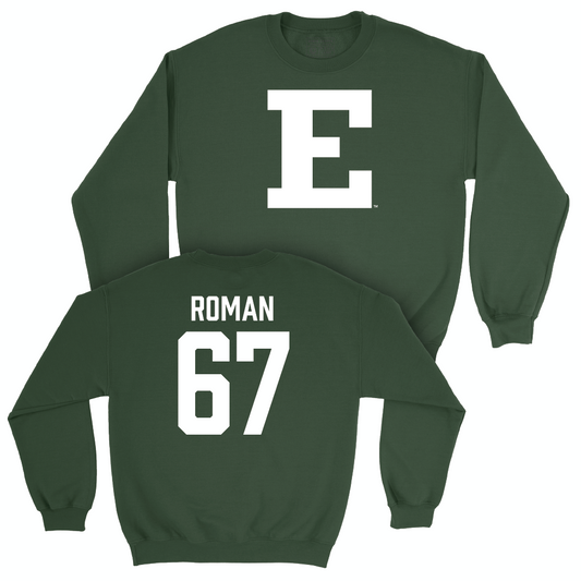 Eastern Michigan Football Green Legacy Crew - Broderick Roman Small