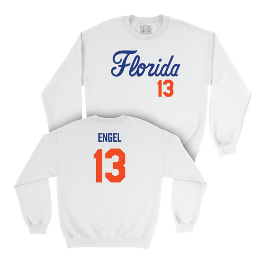 Florida Women's Volleyball White Script Crew  - Erin Engel