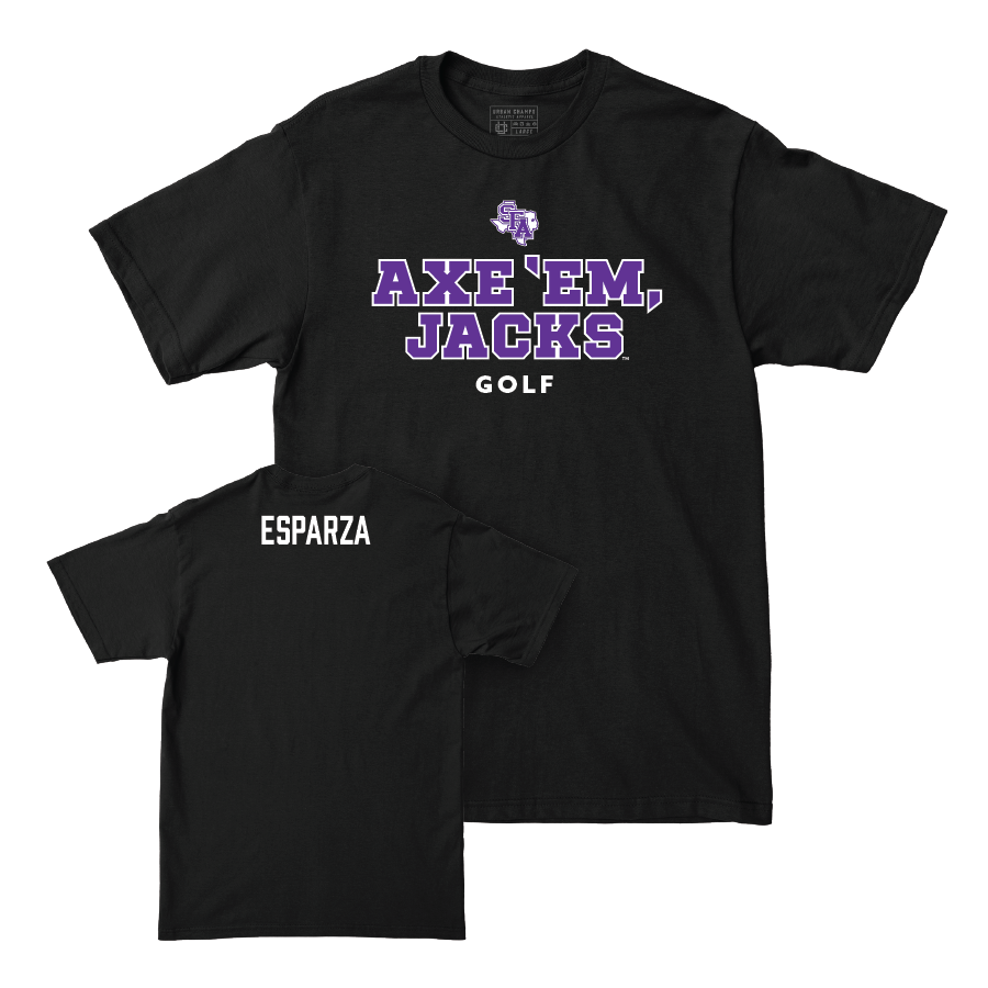 SFA Men's Golf Black Axe 'Em Tee  - Ryan Esparza