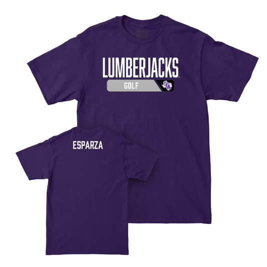 SFA Men's Golf Purple Staple Tee  - Ryan Esparza