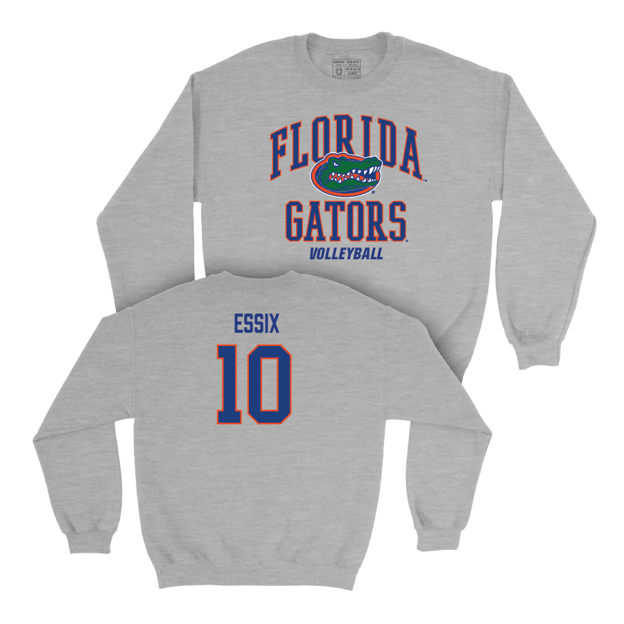 Florida Women's Volleyball Sport Grey Arch Crew - Gabrielle Essix