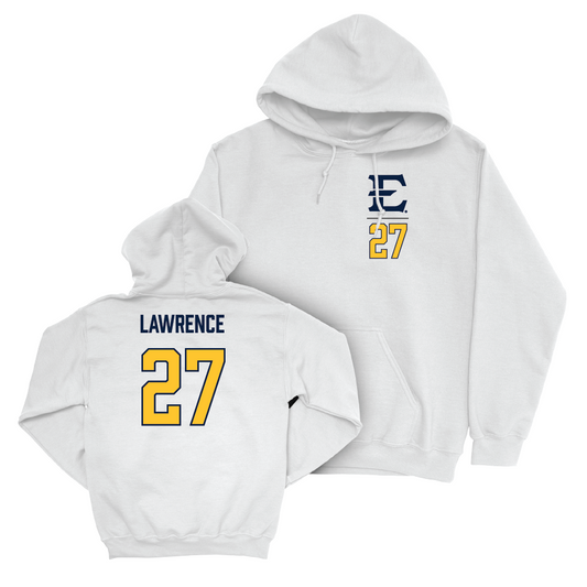 ETSU Baseball White Logo Hoodie - Andrew Lawrence Small