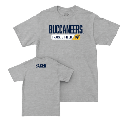 ETSU Women's Track & Field Sport Grey Staple Tee - Bri Baker Small