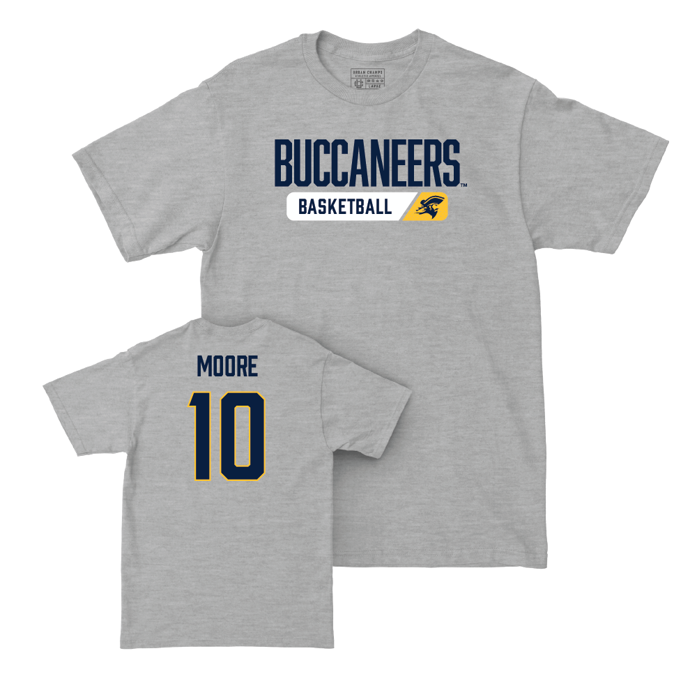 ETSU Women's Basketball Sport Grey Staple Tee - Courtney Moore Small