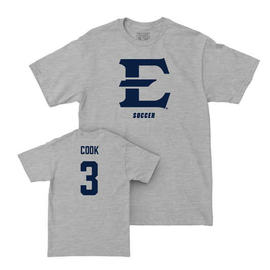 ETSU Women's Soccer Sport Grey Classic Tee - Lindsey Cook Small