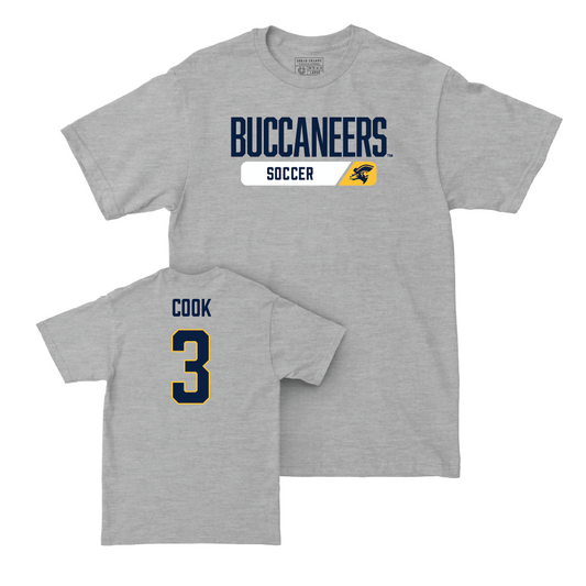 ETSU Women's Soccer Sport Grey Staple Tee - Lindsey Cook Small