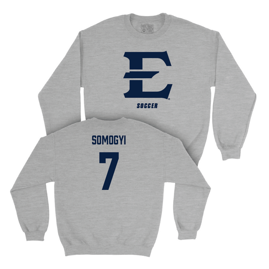 ETSU Women's Soccer Sport Grey Classic Crew - Sydney Somogyi Small