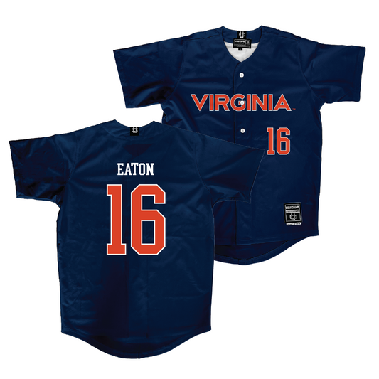 Virginia Softball Navy Jersey - Mary Caroline Eaton | #16