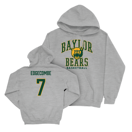 Baylor Men's Basketball Sport Grey Classic Hoodie  - Valdez Edgecombe