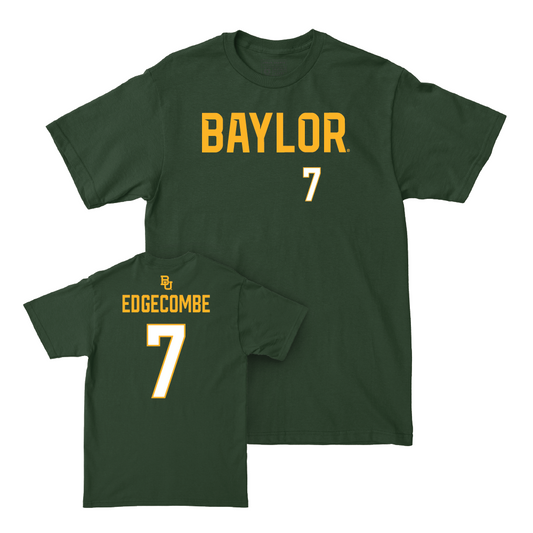 Baylor Men's Basketball Green Wordmark Tee  - Valdez Edgecombe