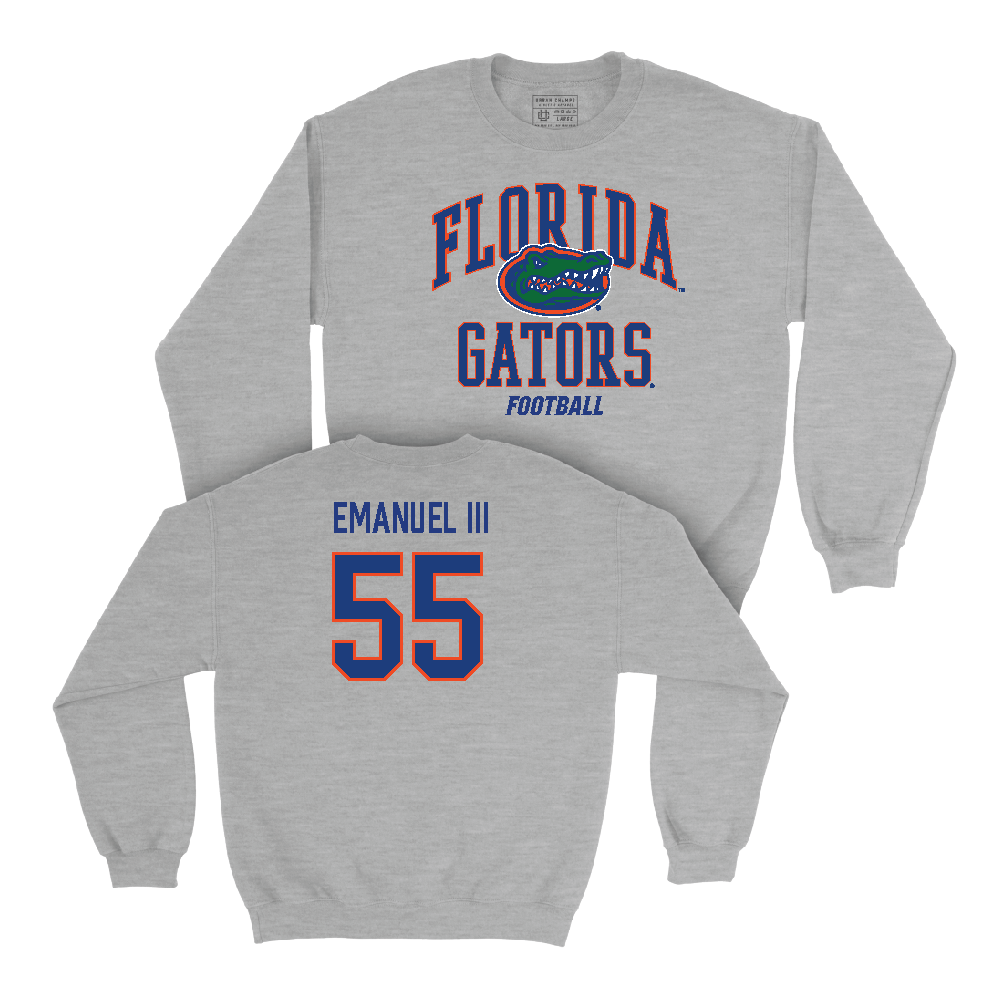 Florida Football Sport Grey Arch Crew  - Charles Emanuel III