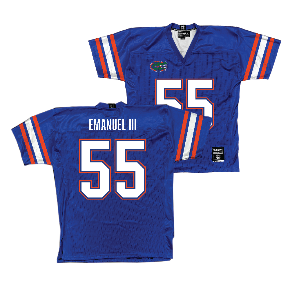 Florida Football Royal Jersey  - Charles Emanuel III