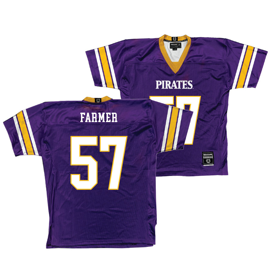 East Carolina Purple Football Jersey  - Ajani Farmer