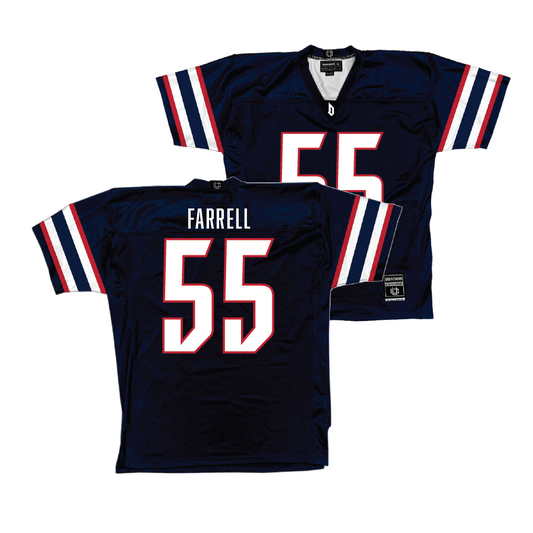 Duquesne Football Navy Jersey - Jackson Farrell