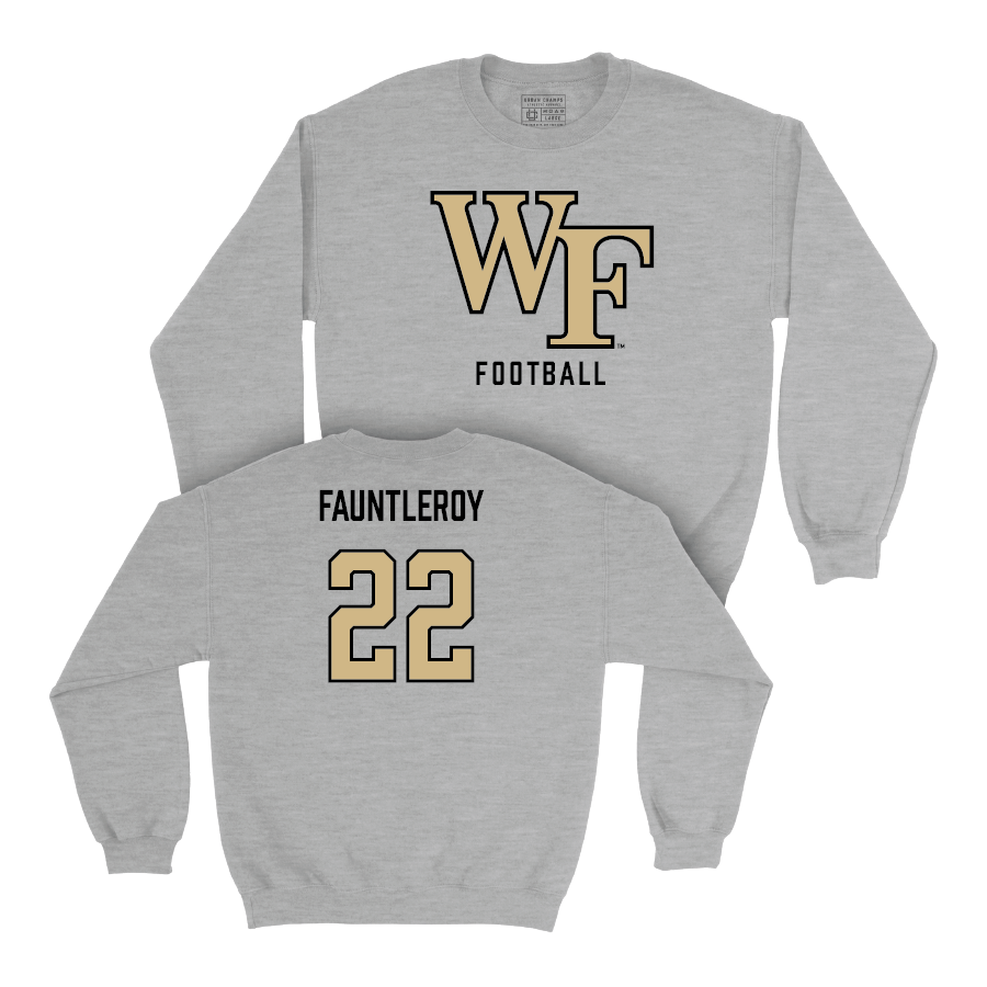 Wake Forest Football Sport Grey Classic Crew  - Kennedy Fauntleroy