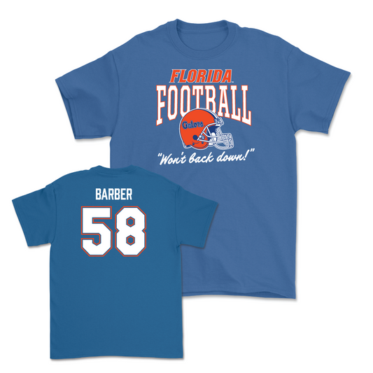 Florida Football Royal Tee - Austin Barber Small