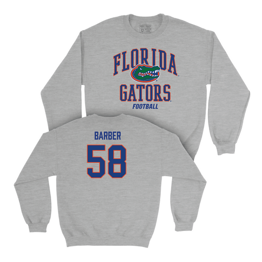 Florida Football Sport Grey Arch Crew - Austin Barber Small