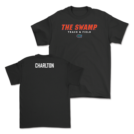 Florida Women's Track & Field Black Swamp Tee - Anthaya Charlton Small