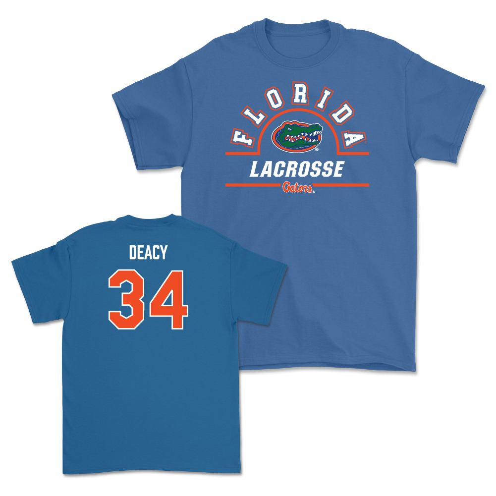 Florida Women's Lacrosse Royal Classic Tee - Alyssa Deacy Small