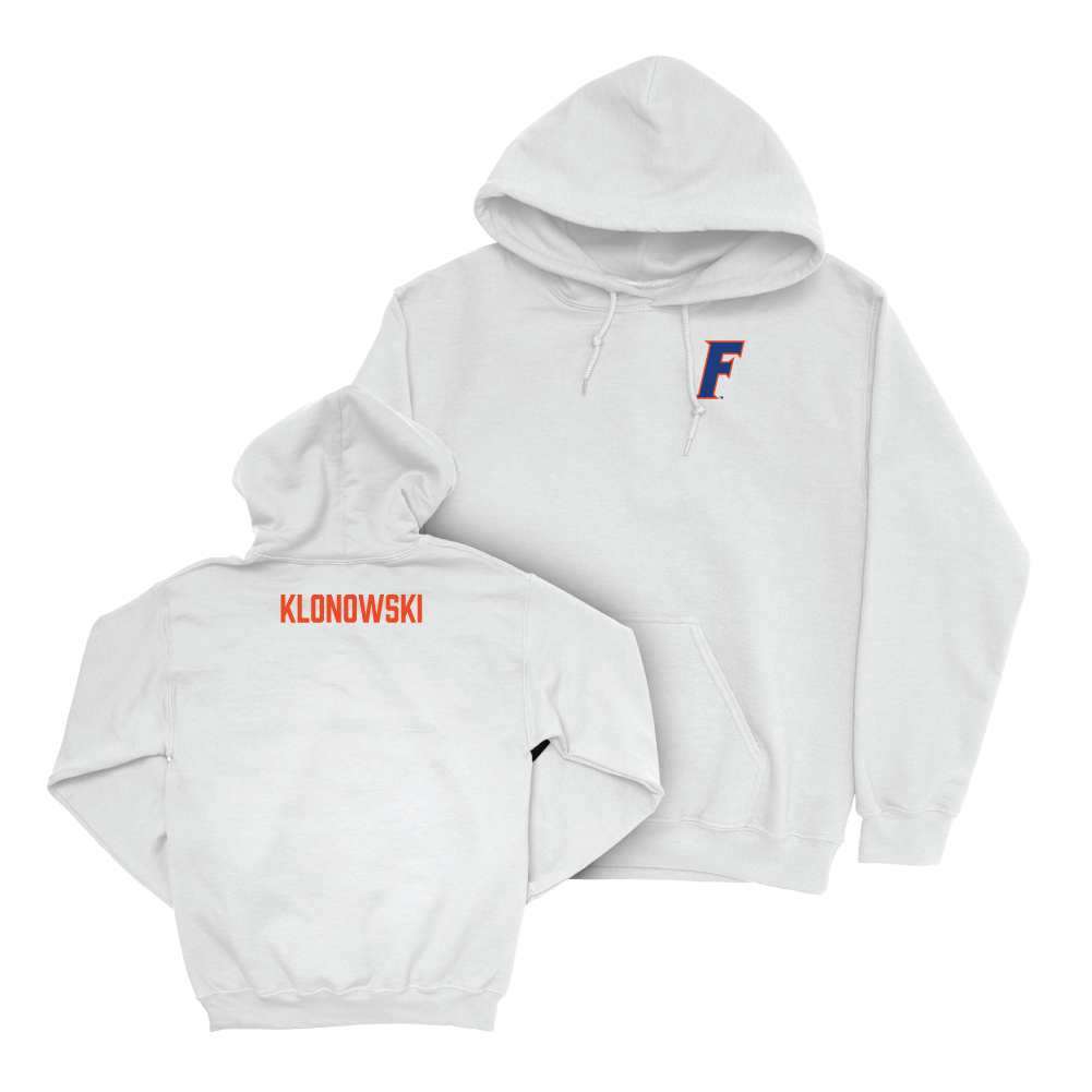 Florida Women's Golf White Logo Hoodie - Addison Klonowski Small