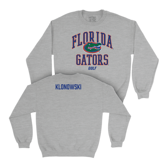 Florida Women's Golf Sport Grey Arch Crew - Addison Klonowski Small