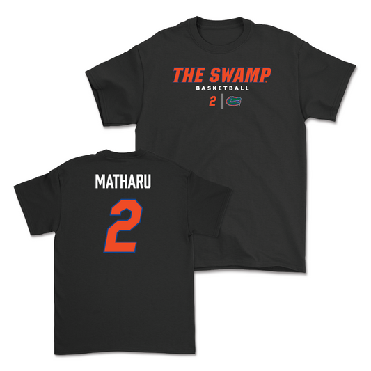 Florida Women's Basketball Black Swamp Tee - Aliyah Matharu Small