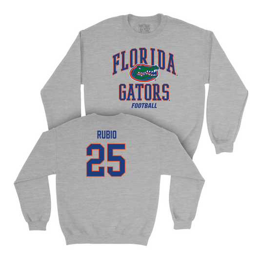 Florida Football Sport Grey Arch Crew - Anthony Rubio Small