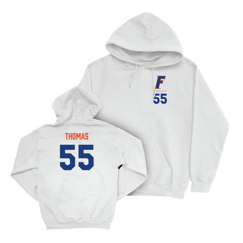 Florida Women's Volleyball White Logo Hoodie - Amaya Thomas Small