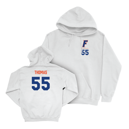 Florida Women's Volleyball White Logo Hoodie - Amaya Thomas Small