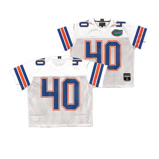 Florida Throwback Football Jersey - Brandon Rabasco | #40 Small