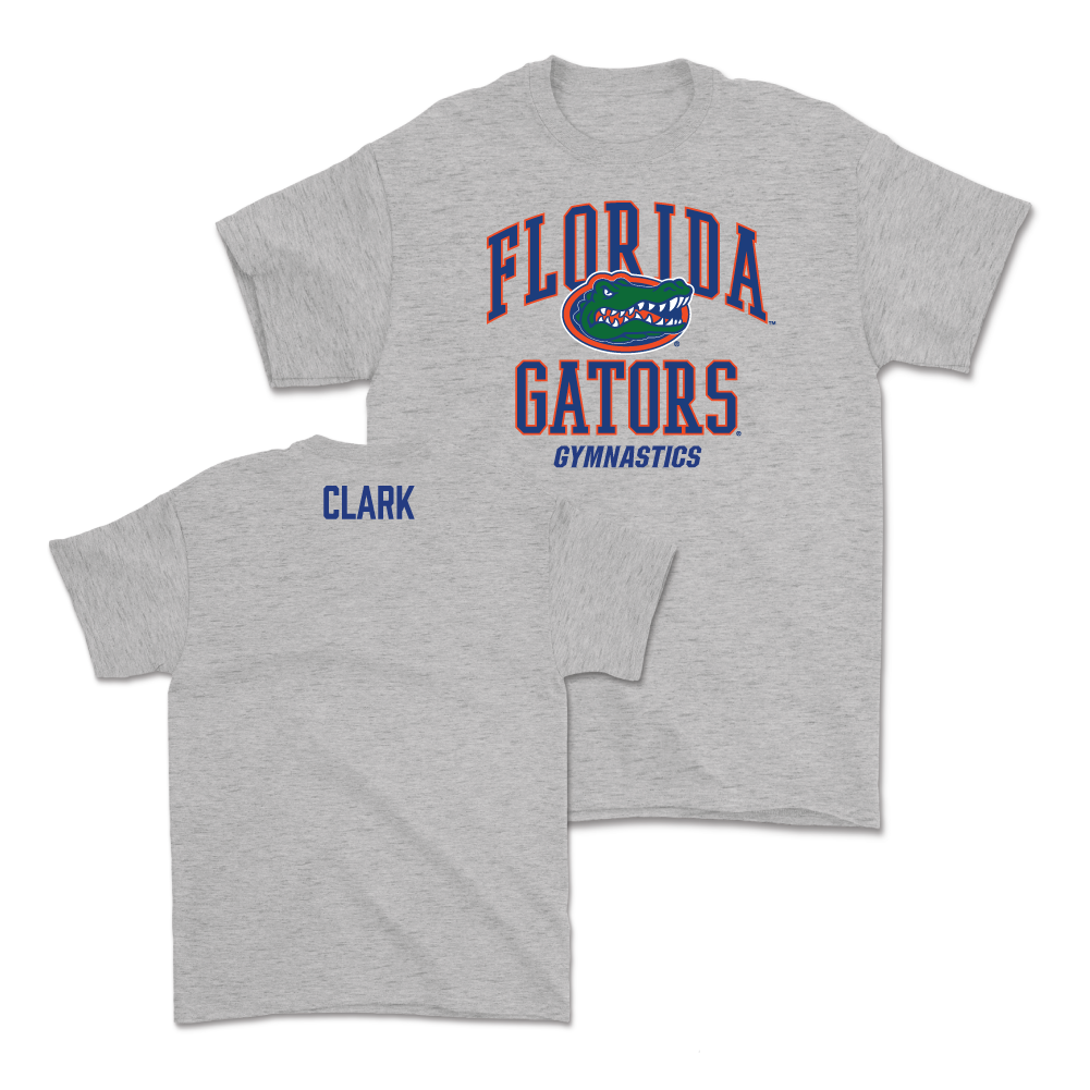 Florida Women's Gymnastics Sport Grey Arch Tee - Chloi Clark Small